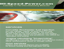 Tablet Screenshot of hi-speed-power.com